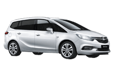 Car Hire Thetford - Vauxhall Zafira 7-Seater - Minibus hire Thetford